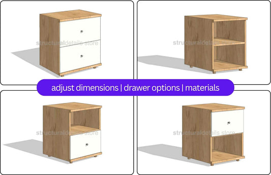 Bedside Table Night Stand