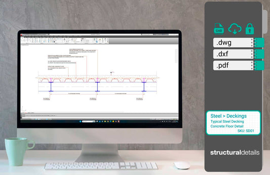Steel Decking Concrete Floor Detail