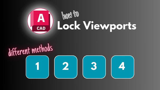 Lock AutoCAD Viewports FAST – 4 Methods to Prevent Scale Changes