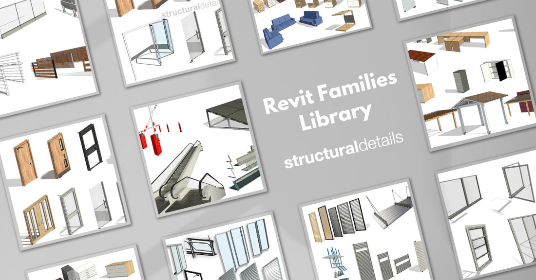 Fully Parametric Revit Families Library