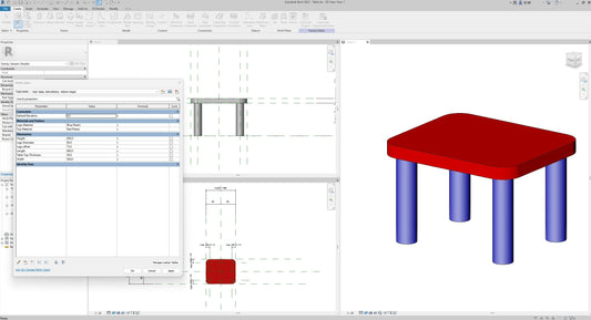 How to create Fully Parametric Revit Families