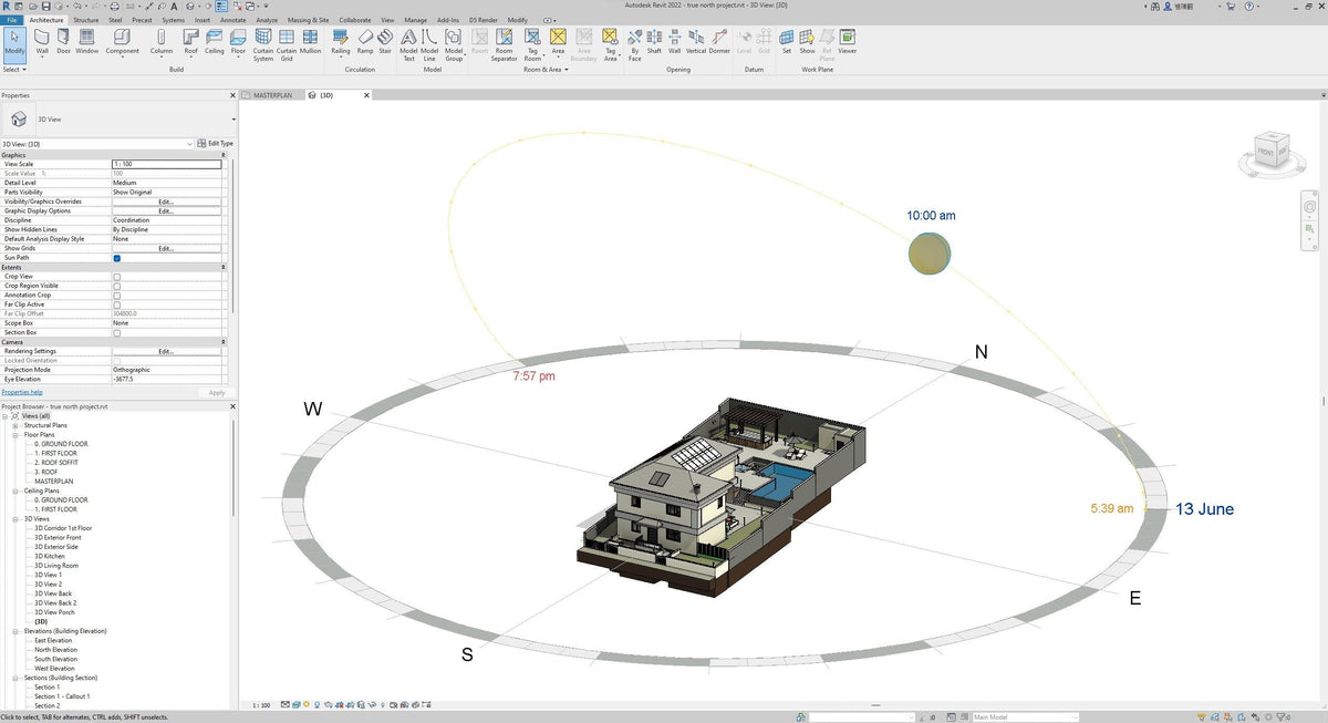 Changing True North in Revit: Guide to Aligning Model with Geographic ...