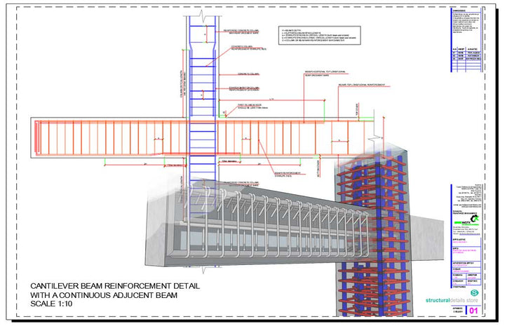 Reinforced Concrete Columns CAD drawings - structuraldetails – Page 2