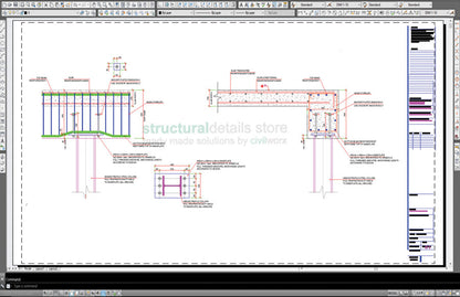 Reinforced Concrete Beam Direct Steel Column Concealed Support