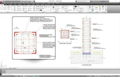 Strengthening of Reinforced Concrete Column with Steel Jacketing