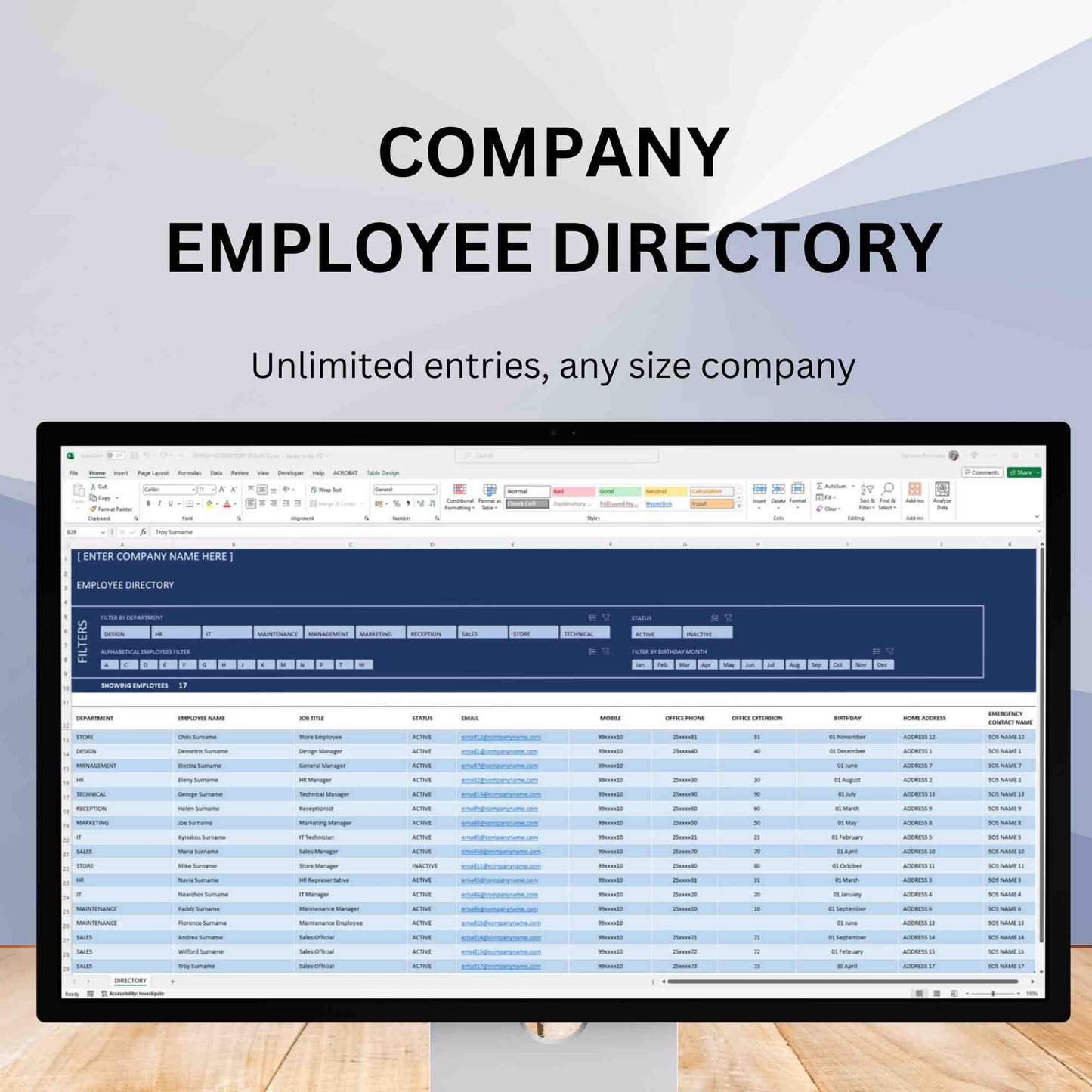 Construction Bundle Excel Templates