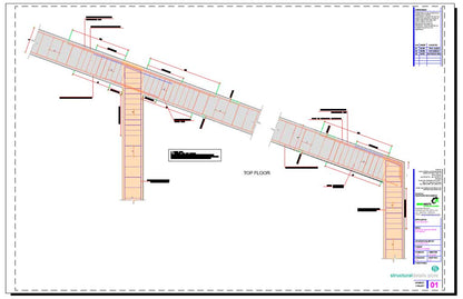 Reinforced Concrete Pitched Roof Bundled Construction Details