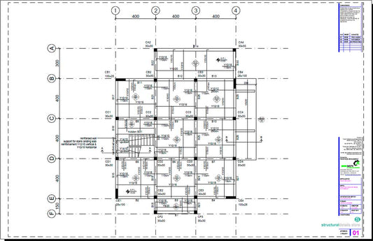 Concrete Floor Slab Reinforcement Example