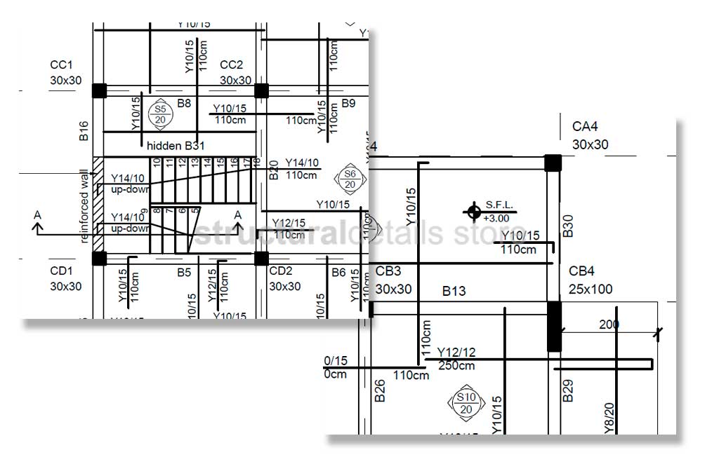 Concrete Floor Slab Reinforcement Example