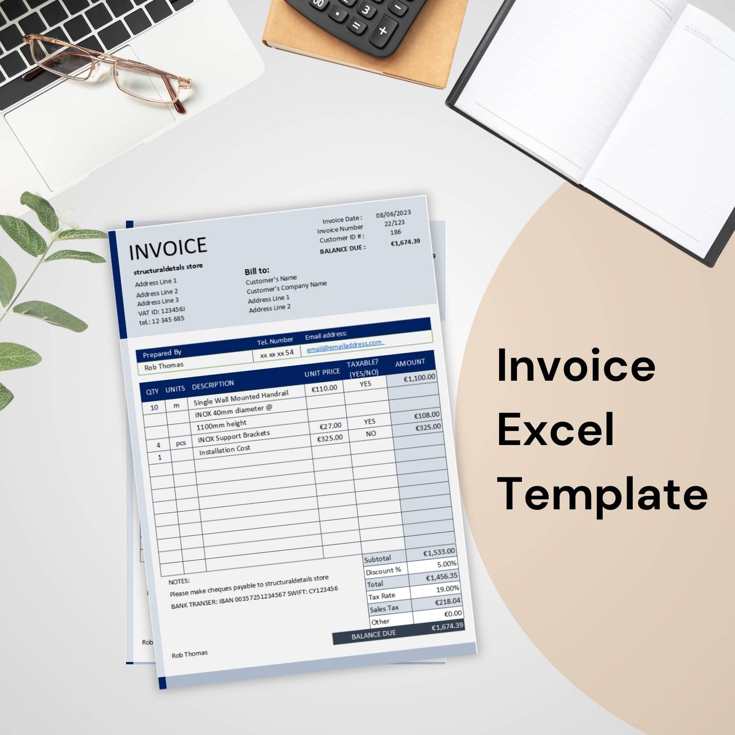 Ecommerce Bundle Excel Templates