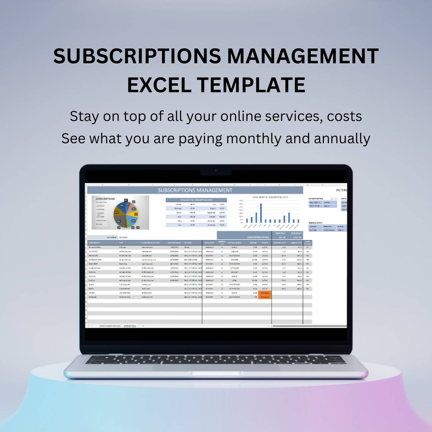 Ecommerce Bundle Excel Templates