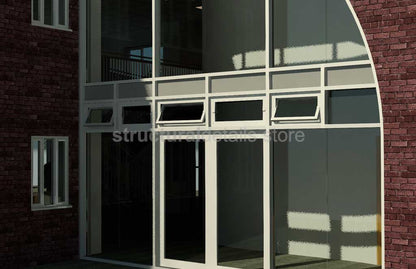 Curtain Wall Panel Pivot Window