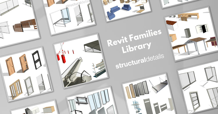 Complete Revit Families Library - structuraldetails
