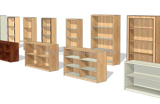 Free Standing Bookcase