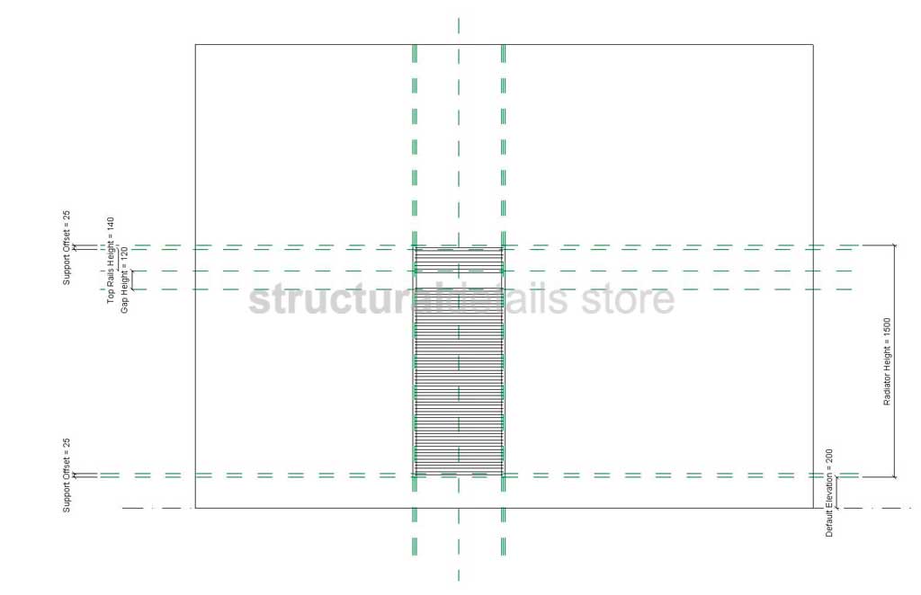 Bathroom Wall Towel Radiator Rail