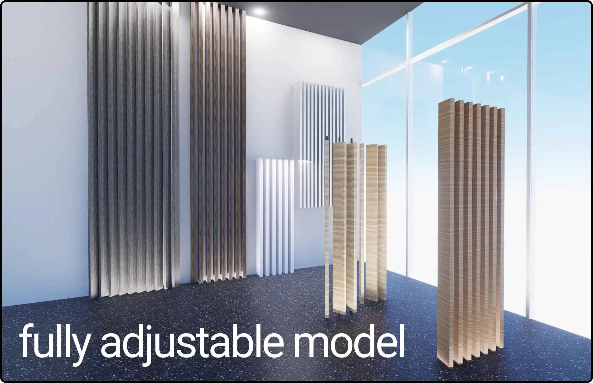 Wooden Column Decor Screens Room Divider Revit Family - structuraldetails