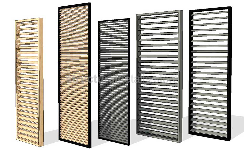 Vertical Architectural Screens Architectural Screens | Construction