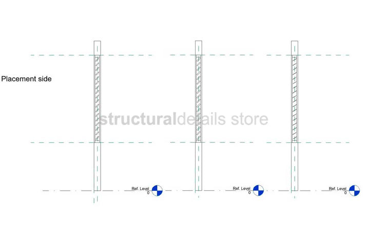 Louvre Panel Fully Parametric Wall Based Revit Family - structuraldetails