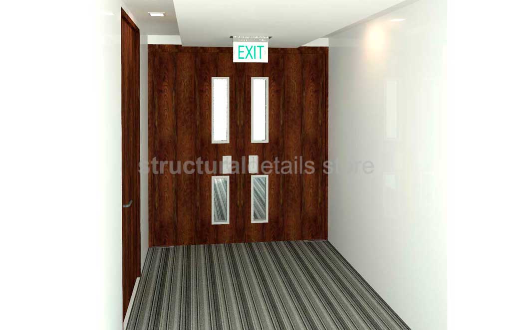 Internal Double Door