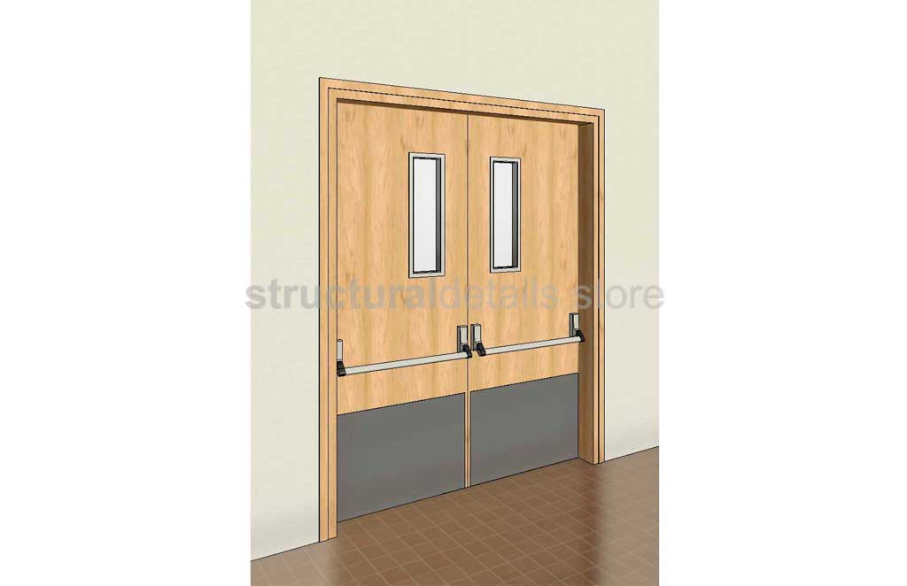 Internal Double Door