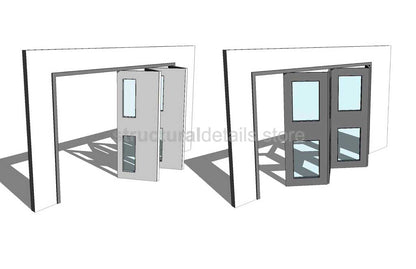 Fully Parametric Bi-Fold Doors