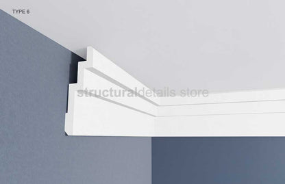 Stepped Ceiling Cornice Mouldings Revit Profiles