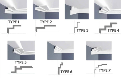 Stepped Ceiling Cornice Mouldings Revit Profiles