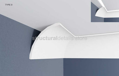 Curved Ceiling Cornice Mouldings Revit Profiles