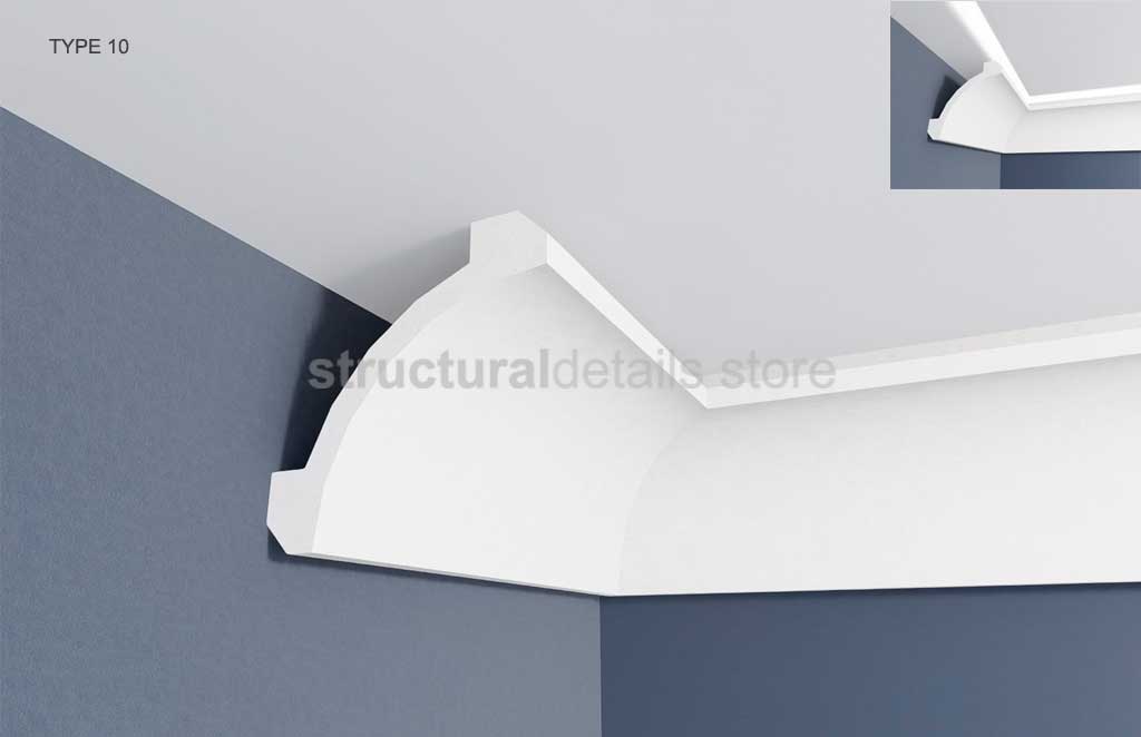 Curved Ceiling Cornice Mouldings Revit Profiles