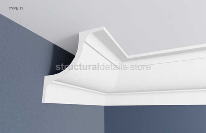 Curved Ceiling Cornice Mouldings Revit Profiles