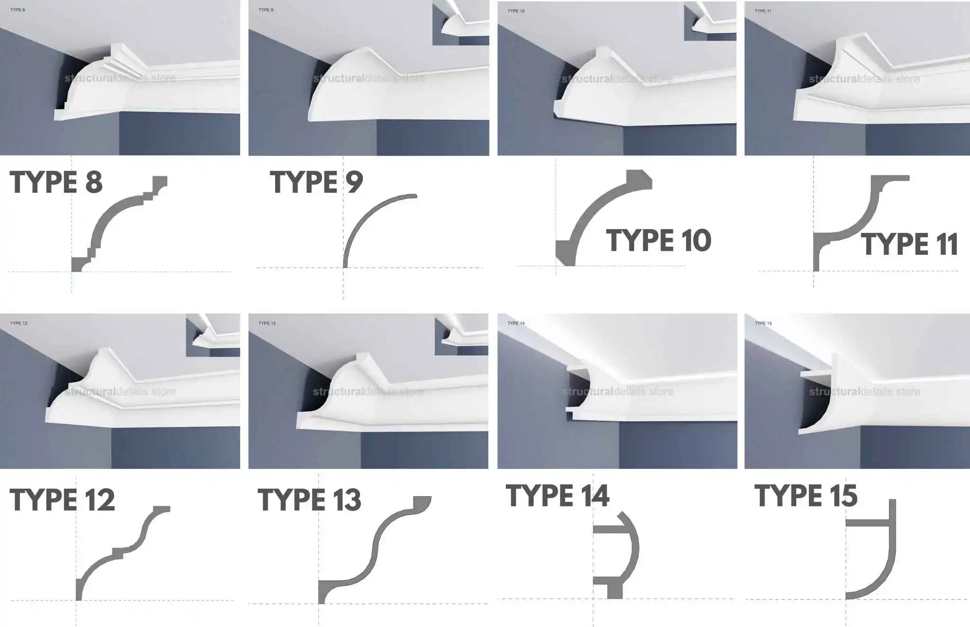 Curved Ceiling Cornice Mouldings Revit Profiles Families ...