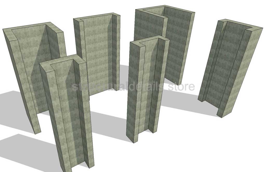 Revit Columns Revit Structural Columns Families Library - structuraldetails