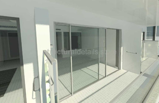 Double Sliding Balcony Door