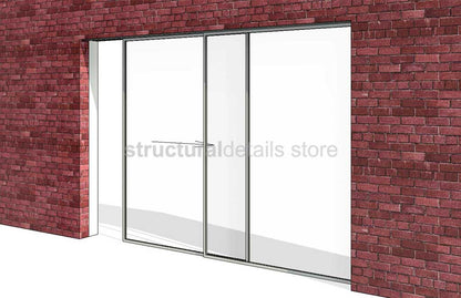 Wall Based Automatic Single Sliding Door