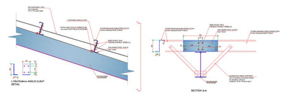 Z Profile Galvanized Section Roof Purlin Connection Detail