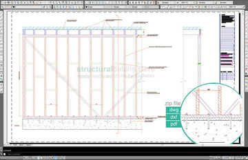 Timber Columns CAD Detailed Drawings - structuraldetails