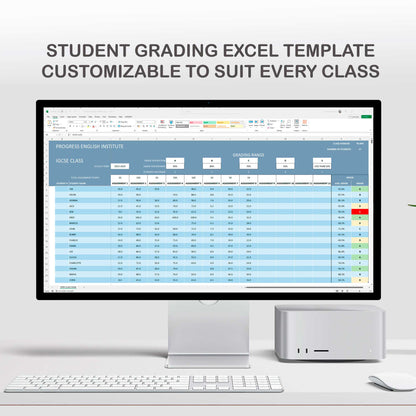 Simple Student Grading Excel Template