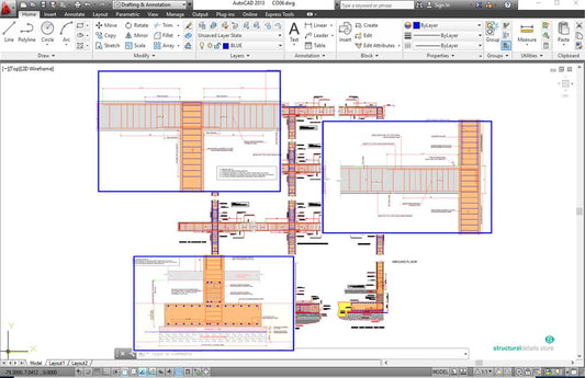 Reinforced Concrete Beam Column Multistorey Frame Connections