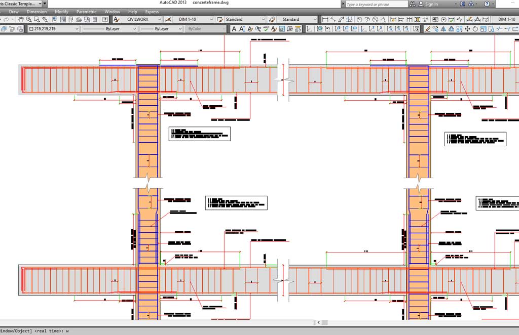 Reinforced Concrete Beam Column Multistorey Frame Connections ...