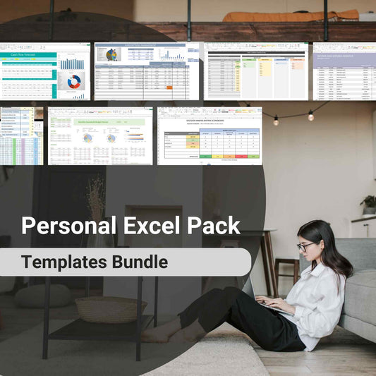 Personal and Family Excel Templates Bundle