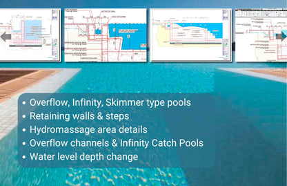 Swimming Pool Collection of Construction Details