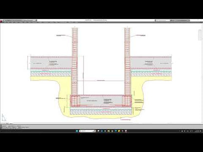 Elevator Shaft Pit Foundation Reinforcement Detail