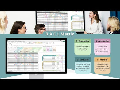 RACI Matrix Excel Template