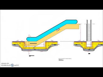 Escalator Shaft Pit Foundation Detail