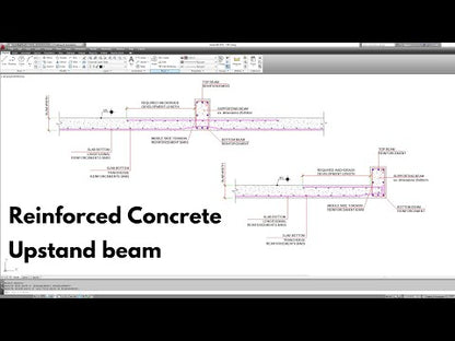 Reinforced Concrete Inverted Upstand Beam Slab Support Details