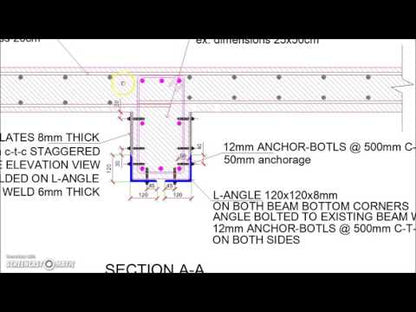 Steel Jacketing Reinforcement For Reinforced Concrete Beam