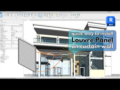 Louvre Curtain Wall Panel