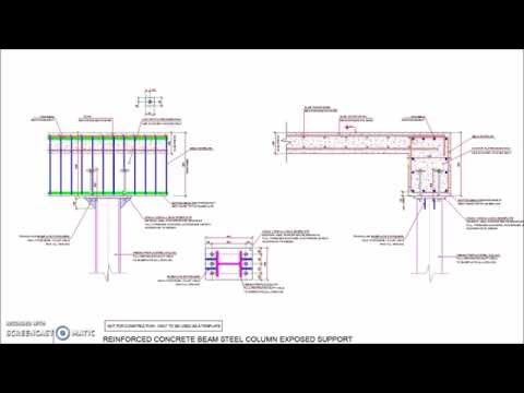 Steel Beam To Rcc Column Connection - The Best Picture Of Beam