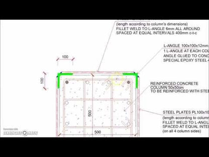 Strengthening of Reinforced Concrete Column with Steel Jacketing