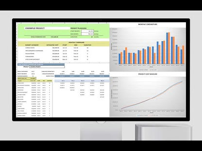 Project Expenditure Cash Flow Scheduler and Cost Tracker